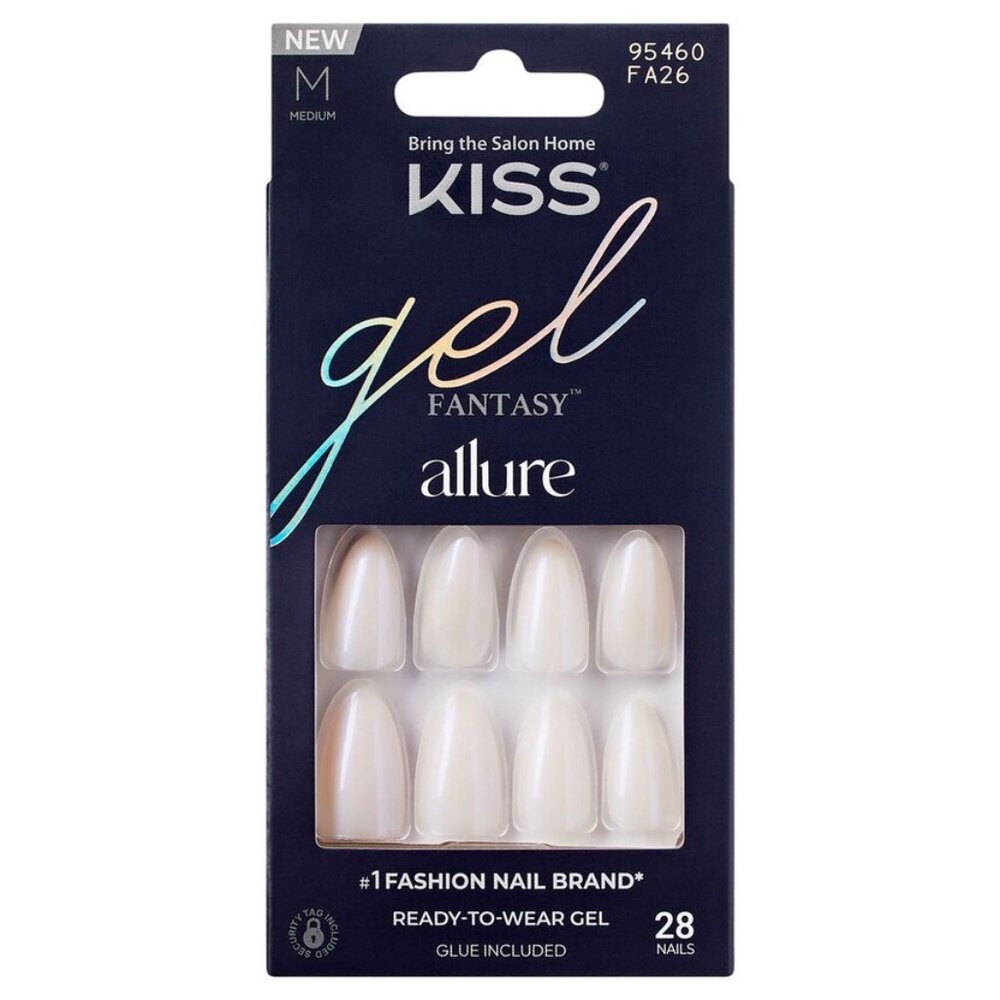 Kiss Gel Fantasy Allure Nails Medium length - Influential - Picture 1 of 5